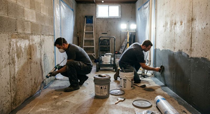 Basement Concrete Sealing in Fort Wayne, IN