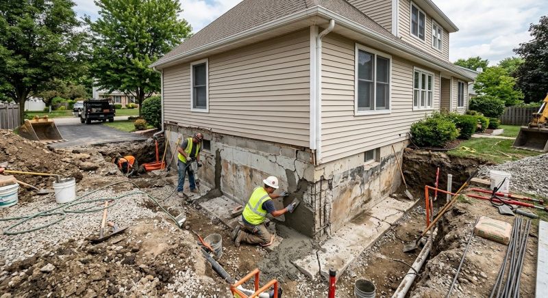 Foundation Renovation in Greenville, SC