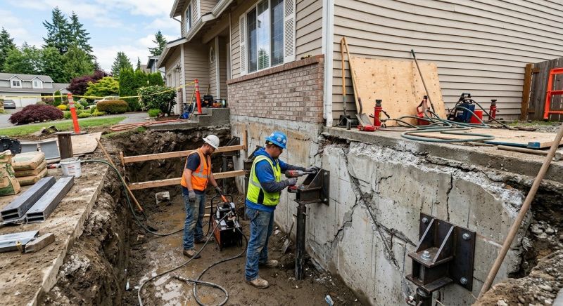 Foundation Structural Repair in Greenville, SC