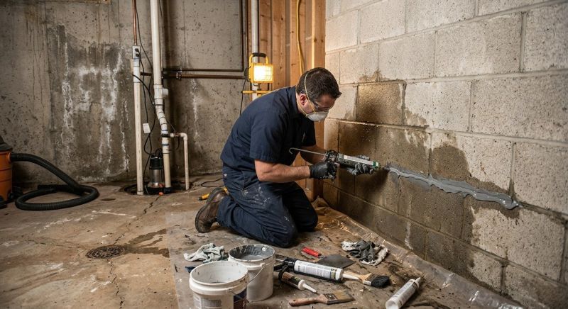 Leaking Basement Repair in Tuscaloosa, AL