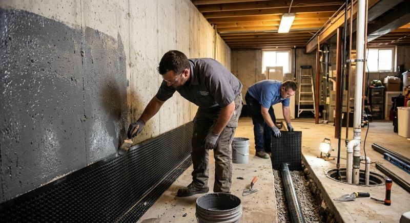 Wet Basement Repair in Grand Rapids, MI