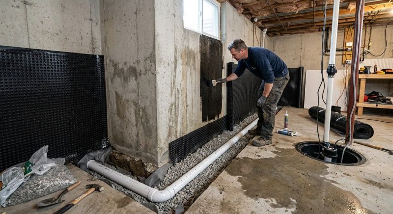 Wet Basement Solutions in Columbus, OH