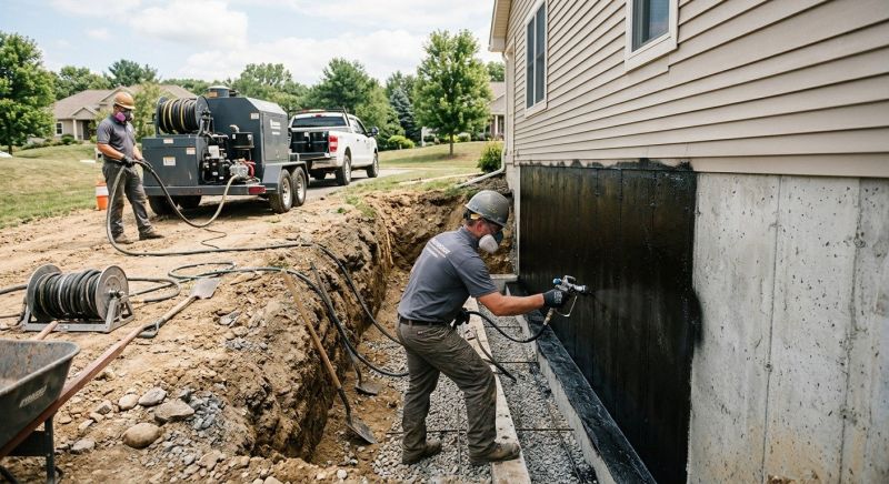 Basement Foundation Sealing in Fredericksburg, VA