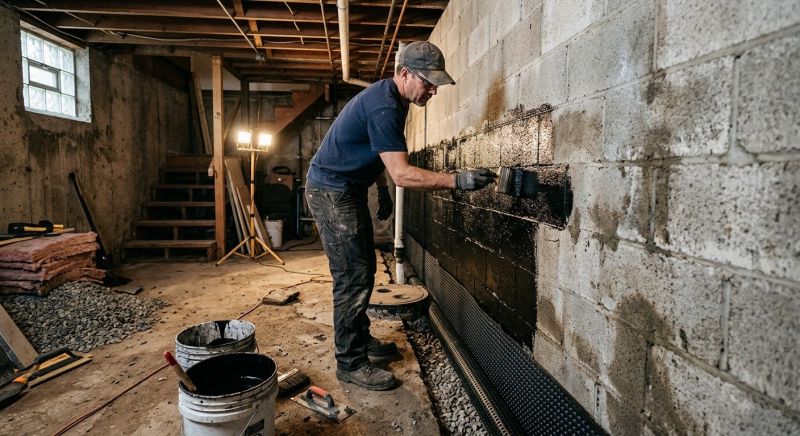 Basement Walls Waterproofing in Grand Rapids, MI