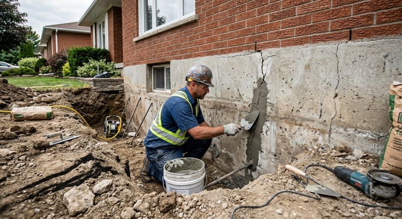 Building Foundation Repair in Greenville, SC
