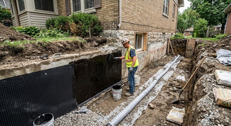 Concrete Waterproofing in Fredericksburg, VA
