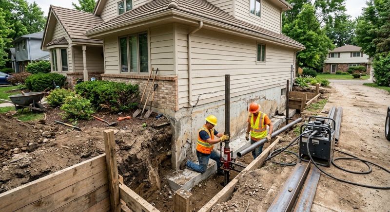 Foundation Settlement Repair in Fort Collins, CO