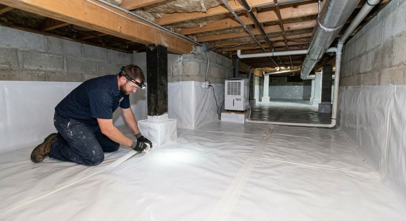 Vapor Barrier Installation in Fredericksburg, VA