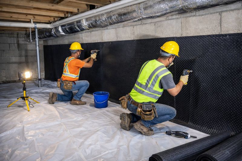 Wall Waterproofing in Fredericksburg, VA